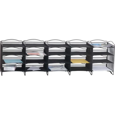 Safco Onyx Mail Sorter (7770bl)