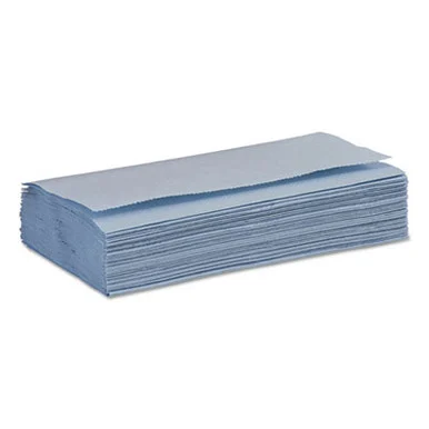 Boardwalk BWK6191 Windshield Paper Towels, Unscented, 9.125 X 10.25, Blue, 250/pk, 9 Packs/carton
