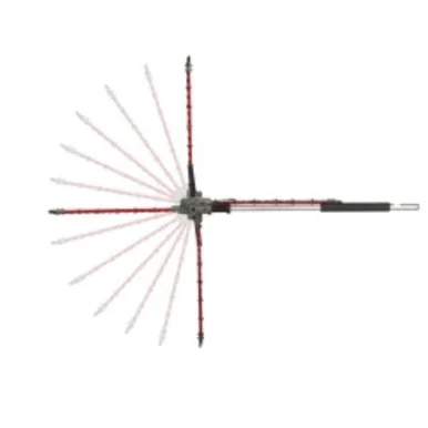 Milwaukee Electric Tools 49-16-2719 Milwaukee Tool M18 Fuel Quik-lok Articulating Hedge Trimmer Attachment