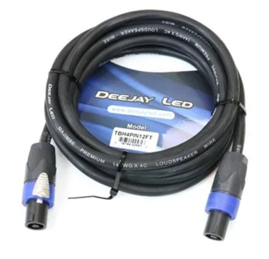 Deejay Led TBH4PIN12FTCABLE Deejayled 4 Pin Male To Male 12ft Cucher