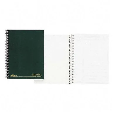 Ampad Gold Fibre Classic Project Planner - 7.25" X 9.50" - Paper - White (AMP20816)
