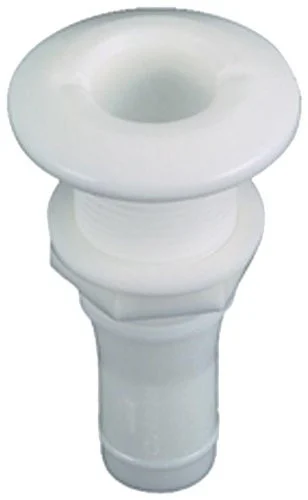 Perko 5967564 3/4" Thru-hull Fitting F/ Hose Plastic Made In The Usa