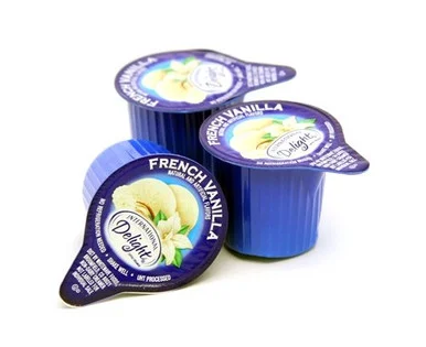Land O' Lakes 02282 Flavored Liquid Non-dairy Coffee Creamer, French Vanilla, 0.4375 Oz Cup, 48/box