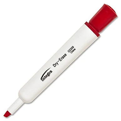 Integra Chisel Point Dry-erase Markers (ita-33309)