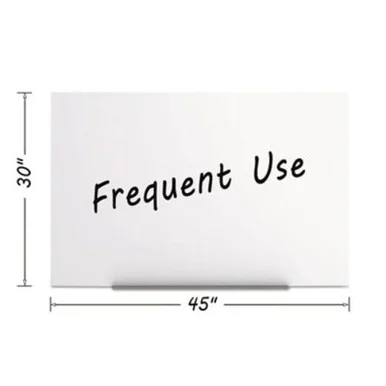 Bi-Silque Visual Communication DET8025397 Magnetic Dry Erase Tile Board, 29 1/2 X 45, White Surface