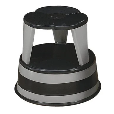 Cramer Kik Step 1001 Stool - 2 Step - 500 Lb Load Capacity - Gray (CRA100182)