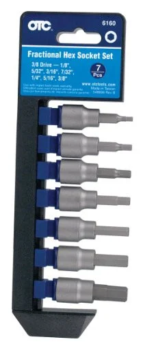 Otc 6160 7 Piece Hex Bit Socket Set