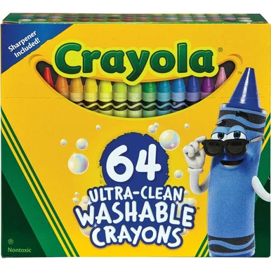 Crayola Washable Crayons (cyo-523287)