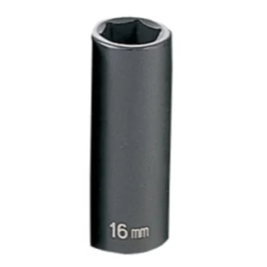 Grey Pneumatic 1016MD 3/8" Drive Deep Metric Impact Socket - 16mm