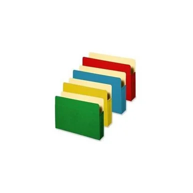 Sparco Accordion File Pocket - 9.50" X 11.75" - 3.50" Expansion - Yellow - 1 Each (SPR26553)