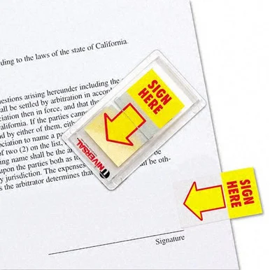 Universal Office Products 99005 Arrow Page Flags