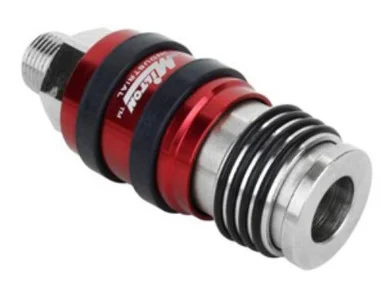 Milton Industries S-1759 H And P Style Safety Coupler 3/8" Body 3/8" Mnpt