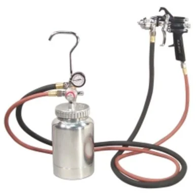 Astro Pneumatic 2PG7S Paint Gun Pressure Pot 2qt With 1.2mm Nozzle Xxx