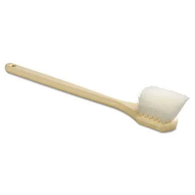Boardwalk 4420 Utility Brush, Nylon Fill, 20" Long, Tan Handle