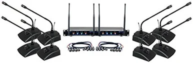 Vocopro DIGITALCONF8 8ch Uhf Wireless Conference Micr