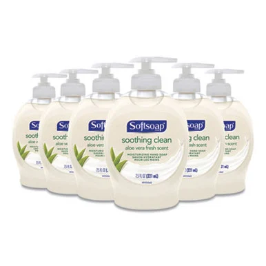 Colgate 45634 Moisturizing Hand Soap, Aloe, 7.5 Oz Bottle, 6/carton