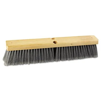 Boardwalk 20418 Floor Brush Head, 18" Wide, Flagged Polypropylene Bristles 20418_40_1