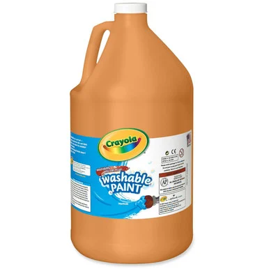 Crayola Washable Paint - 1 Gal - 1each - Orange (542128036)