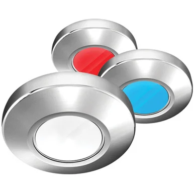 i2systems P1120Z-11HAE Profile P1120 Tri-light Surface Light - Red, White & Blue - Chrome Finish