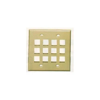 Icc Face-12-iv Ic107f12iv - 12port Face Ivory (face12iv)