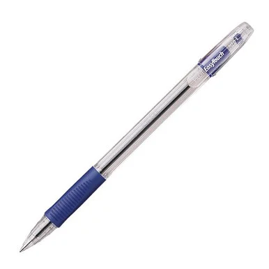 Pilot Easytouch Balllpoint Pen - Medium Pen Point Type - 1 Mm Pen Point Size - Blue Ink - Blue Barrel - 12 / Dozen (32011)