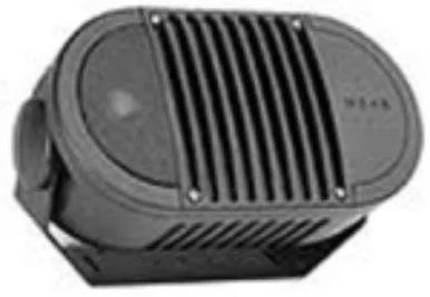Bogen A6T 2-way Indoor/Outdoor Bracket Mount Speaker - Black (A6TBLK)