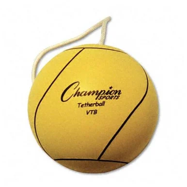 Champion Sport VTB Optic Tether Ball - Rubber, Nylon - Yellow