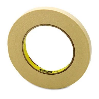 Scotch Masking Tape - 0.50" Width X 60 Yd Length - 3" Core - 1 / Roll - Cream (MMM23412)