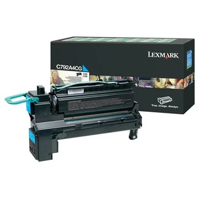 Lexmark C792A4CG Toner Cartridge - Cyan