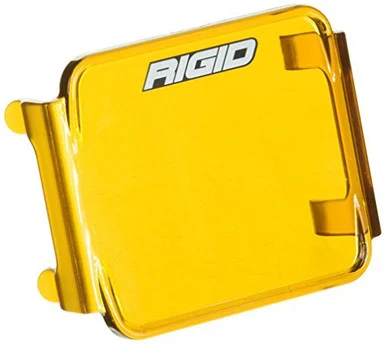 RIGID INDUSTRIES RIGID Light Cover For D-Series LED Lights, Yellow, Single 201933 201933_92