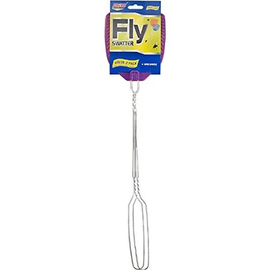 PIC WIRE2PK 2 Pack Metal Handle Fly Swatters