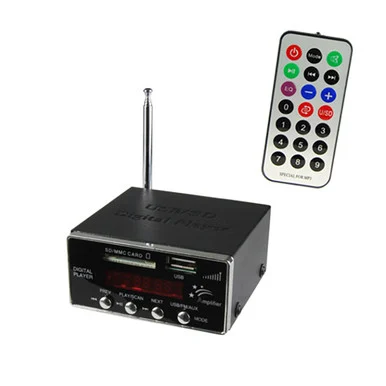 Audiopipe NDVA1000 Nippon Digital Mp3 Player With Fm Radio Usb/sd Remote Control