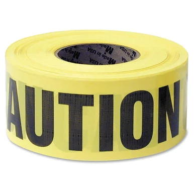 Great Neck Yellow Caution Tape - 1000 Ft Long Yellow Tape (10379)