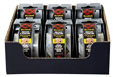 Scotch Box Lock Dispenser Packaging Tape (195-6)