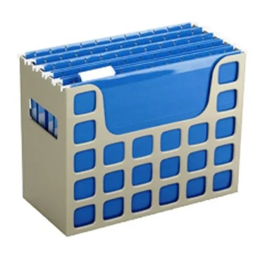 Oxford Decoflex Desktop File - 9.5" Height X 12.2" Width X 6" Depth External Dimensions - Plastic - Putty - File (ESS23010)