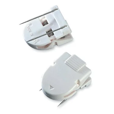 Advantus Panel Wall Clip - Standard - 40 Sheet Capacity - 50 / Box - White (AVT75342)