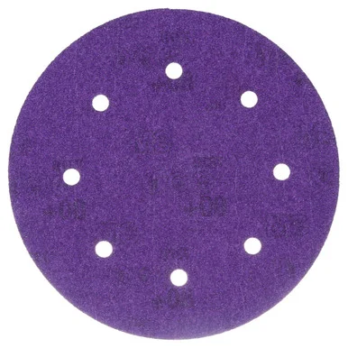 3m 3M-31377 Cubitron Ii Hookit Clean Sanding Abrasive Disc 737u, 8", 180+, 25 Discs/carton, 4 Cartons/case