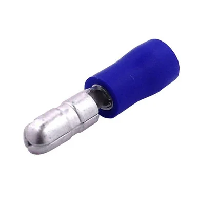 Xscorpion MB1614B Bullet Connectors Male 16/14gablue;xscorpion;100pcs - Audiopipe