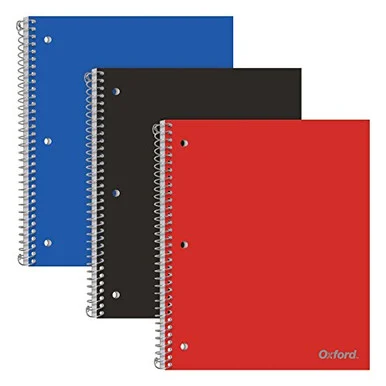Oxford 1-Subject Poly Notebook (top-10389)