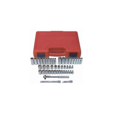 K Tool International KTI-22547 47-piece 3/8 In. Drive 12-point Fractional Sae And Metric Socket Set