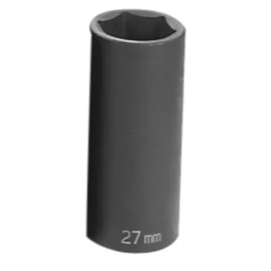 Grey Pneumatic 2027MD 1/2" Drive Metric Deep Impact Socket 27mm