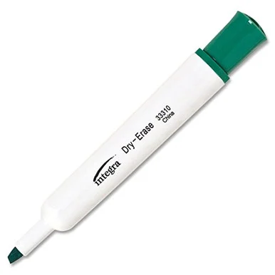 Integra Chisel Point Dry-erase Markers (ita-33310)