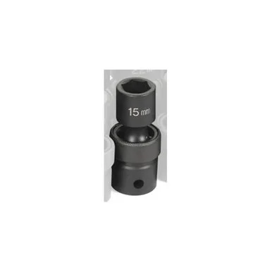 Grey Pneumatic 2015UM 1/2" Drive X 15mm Standard Universal Socket 2015UM_45