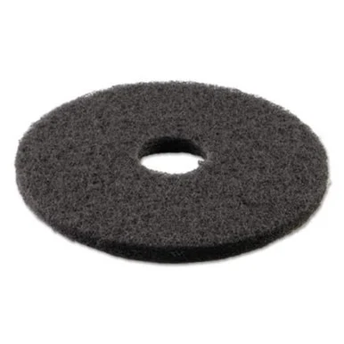 Boardwalk 4014BLA Standard 14-inch Diameter Stripping Floor Pads, Black