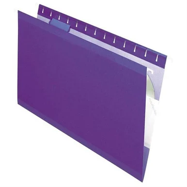 Esselte Hanging Folder - Legal - 8.50" X 14" - 1/5 Tab Cut - Violet - 25 / Box (415315VIO)