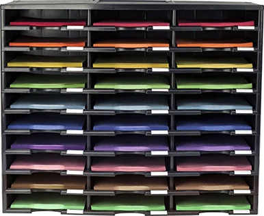 Storex Stackable Literature Sorter (61419u01c)