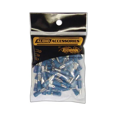Xscorpion FD110B Quick Disconnect 14-16 Ga 100 Pc; Blue; Female; Xscorpion