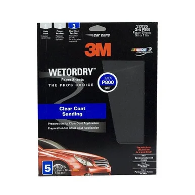 3m 32035 Imperial Wetordry 9" X 11" Sheet - 5 Sheets Per Pack