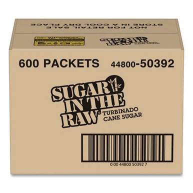 Office Snax 50392 Sugar Packets, 0.18 Oz Packet, 600/carton