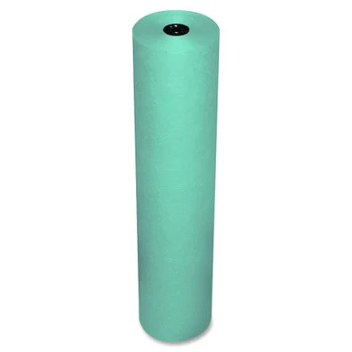 Rainbow Colored Kraft Paper Roll - 36" X 1000 Ft - Light Green (PAC63120)